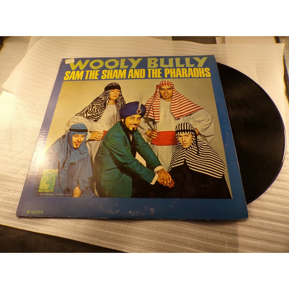 Sam The Sham and The Pharaohs Wooly Bully Vinyl LP MGM E-4297 Garage Rock 1965